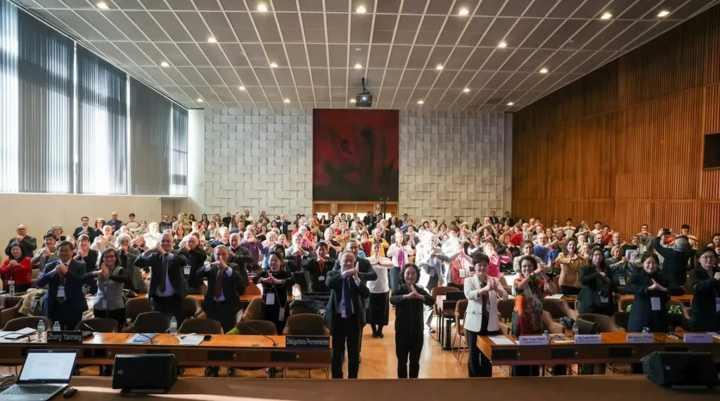 The first “International Tai Chi Day” celebration was held at UNESCO Headquarters
