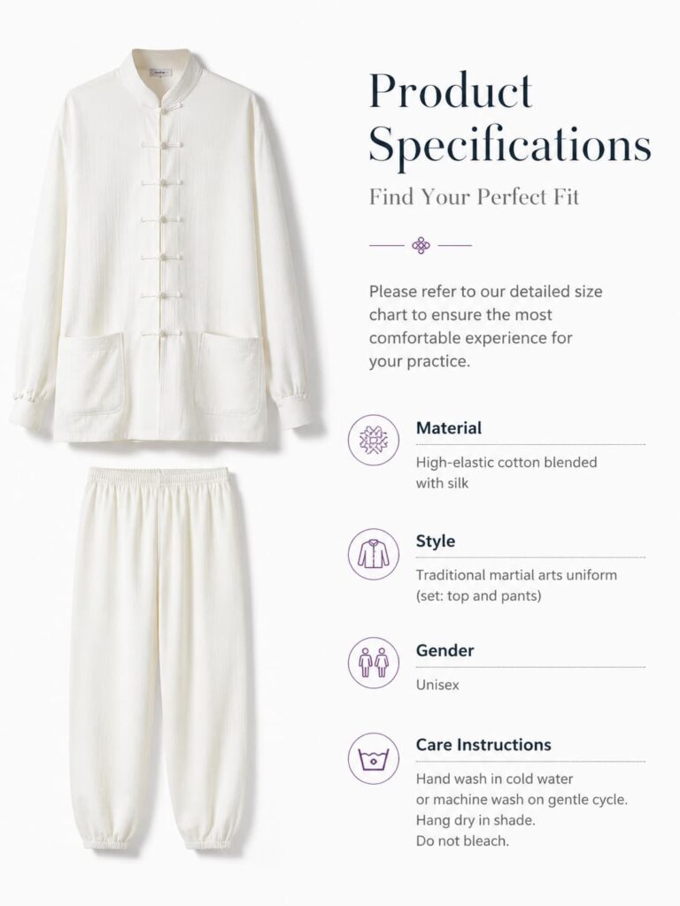 Spring and autumn thin style, summer tai chi suit, performance suit, long new style