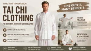 Tai Chi Clothing for Training, Meditation & Zen Living | Traditional Chinese Wellness Wear
