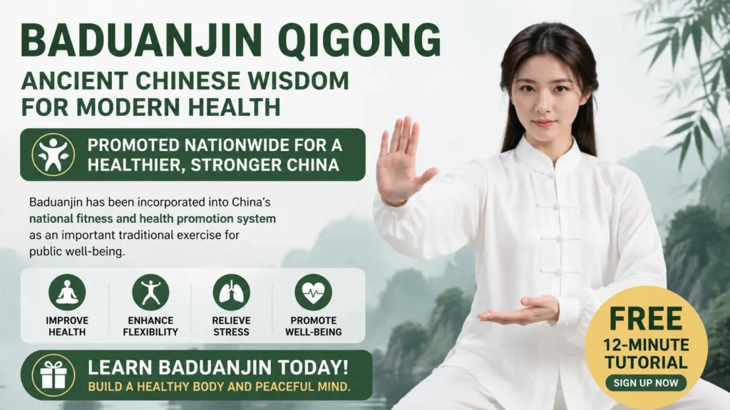 Baduanjin Qigong: The Ancient Chinese Exercise for Modern Health and Wellness